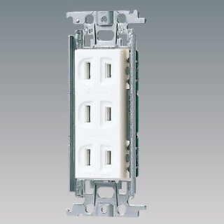 コスモ ダブルコンセント 15A 125V 10個 - DENSYO SHOP