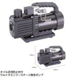 画像1: ウルトラミニツーステージ真空ポンプ(ケースセット品) TASCO No28703 27310 (1)
