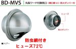 画像2: ステンレス製丸型フード付き換気口 バクマ工業 (2)