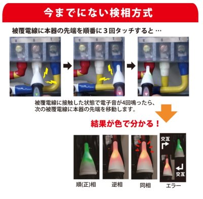 画像1: 検相器・検電器 JAPPY(CUSTOM) No.26514