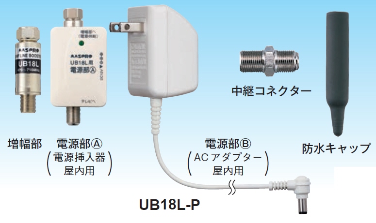 ＵＨＦラインブースター 18db型　マスプロ ☆-